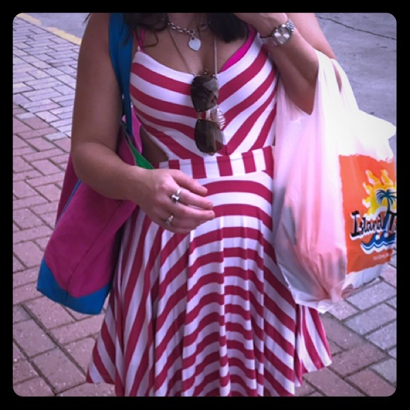 Perfect BEBE XX-SEXY cut-out waist dress - Picture 3 of 13